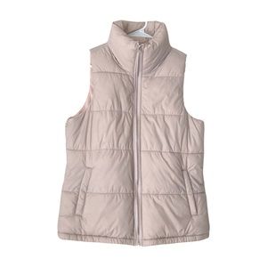 Quilted Winter Puffer Vest in Dusty Light Pink color from Old Navy
